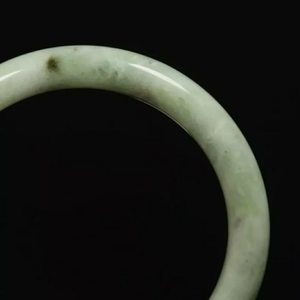 Natural Green Chinese Guizhou Jade Jadeite Quartz Gemstone Bangle Bracelet